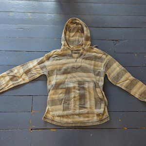 Outerknown White Poncho Hoody